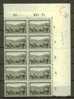 LUXEMBOURG N° 208 ** Bloc De 10 - Unused Stamps