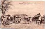 Carte Postale Ancienne Niger - Zinder. Départ D'un Convoi Pour Les Postes - Níger