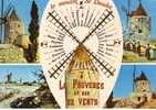 13 FONTVIEILLE Le Moulin D'Alphonse Daudet Et Les 32 Vents De Provence Cpm Couleur - Fontvieille
