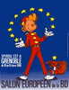 SERIE DE 9 CARTES POSTALES, SOUS COFFRET, LE 1er SALON EUROPEEN DE LA BD A GRENOBLE 1989. DESSINS DE PRATT, GREG,CALVO.. - Cartes Postales