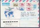 Lettre De Russie CAD 1993 ? - 6 Tp - Par Avion Air Mail - Globe Terrestre - Cartas & Documentos