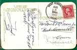 US - 1935 HYANNIA, MASS To WEST CORNWALL, CONN POSTCARD - Washington 2 Cents Imperforate In Two Sides - Covers & Documents