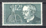 Saarland Bundespost 1958 Mi. 432  12 Fr Geburtstag Von Birthday Of Rudolf Diesel Maschinenbau-Ingenieur Dieselmotor MH - Neufs