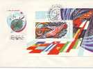 M504 Russia URSS Espace Space Very Nice FDC Cover  With Space Postmark 1980 - Russia & URSS
