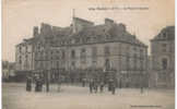 REDON FRANCE La Place St. Sauveur SHOPS W SIGNS Pharmacy PEDESTRIANS Circa - WWI - Redon