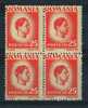 Roemenie Y/T 796 (**) In Blok Van 4. - Unused Stamps