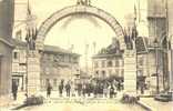 RARE CARTE POSTALE    LA TOUR DU PIN    ARC DE TRIOMPHE 16 AVRIL 1906 - La Tour-du-Pin