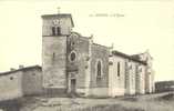 RARE CARTE POSTALE    DIEMOZ   L EGLISE - Diémoz