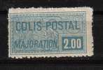 Colis Postaux * N° 79 -  2F Bleu - Mint/Hinged