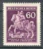 Böhmen Und Mähren 1943 Mi. 113 Tag Der Briefmarke Day Of Stamp Jour De Timbre Postbote Postman MNH** - Ungebraucht