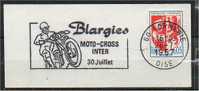 FRANCIA - FRANCE - 30/07/1967 - BLARGIES - MOTO-CROSS INTER - TARGHETTA (FRAMMENTO) - Motorräder