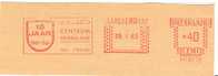 Pays Bas, UNESCO, 1949, 1964 - EMA Francotyp - Fragment 13,5 X 4,5 Cm    (B0950) - UNESCO