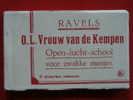 RAVELS-O.L.Vrouw V/d Kempen-Open Lucht School Voor Zwakke Meisjes-32 Zichtkaarten - Ravels