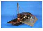 CPSM. MEMOIRE DE LOIRE. TOUE CABANEE DU XVIII EME. MONTRICHARD . DATEE 1997. TIRAGE 1000 EXEMPLAIRE. - Fishing Boats