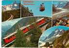 74 - CHAMONIX - MONT-BLANC - FUNICULAIRE - TELEPHERIQUE -  DOS Scanné - Funicolari