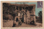 *** DEPT 56 / GUEMENE SUR SCORFF - PORTAIL DE L´ANCIEN CHATEAU FEODAL DES ROHAN GUEMENE - ANIMEE - SUPERBE *** - Guemene Sur Scorff