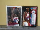 Philadelphia 76ers, 94/95- Carte  Basketball - Sharone Wright - N.B.A . N° 178. 2 Scan - 1990-1999