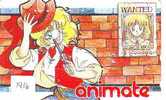 MANGA (1916) Télécarte Japon Cinéma Animate Animé Movie Film Phonecard Kino - BD