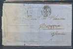 ESCAP-3417DM.CARTA DE PARIS  A CADIZ.1858.(sin Sello)MUY BONITA - ...-1850 Vorphilatelie