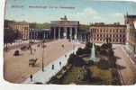 Z5344 Germany Berlin Brandenburg TOr !!! Used  1911 PPC Good Shape - Brandenburger Deur