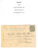 1906 LOKALE POSTKAART BERCHEM ANVERS --  BOC NR 53  -- FRONT VAN KAART - 1893-1907 Coat Of Arms