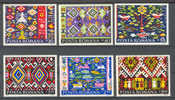 Romania 1975 Mi. 3297-3302 Bauernteppiche Farmer Carpets MNH - Nuevos