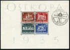 Germany B68 Used Semi-Postal Souvenir Sheet From 1935 - Blokken