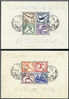 Germany B91-92 Used Semi-Postal Souvenir Sheets From 1936 - Bloques