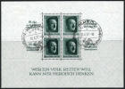 Germany B104 Used Semi-Postal Souvenir Sheet From 1937 - Blocks & Sheetlets