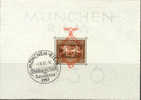 Germany B105 Used Semi-Postal Souvenir Sheet From 1937 - Blokken
