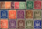 Germany C3-19 Used Airmails From 1922-23 - Airmail & Zeppelin