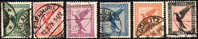 Germany C27-32 Used Airmail Short Set From 1926-67 - Luchtpost & Zeppelin