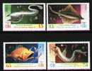 CUBA 1998 - POISSONS DES PROFONDEURS (4) - Unused Stamps