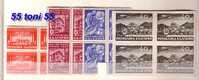 Bulgaria / Bulgarie  1947 Plovdiv International Fair (Wines ) 4v.- MNH   Block Of Four - Vini E Alcolici