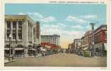 Albuquerque NM,  Central Avenue Looking East, KIMO Radio Station(?), On C1920s/30s Vintage Postcard - Albuquerque