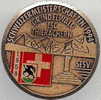 SPORTS - Beau Pin´s Eisstock SESV - Schweizer Meisterschaften Grindelwald 1994 - Curling - Blason "Grison" - Sport Invernali