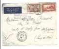 AVION AIR FRANCE CASABLANCA FRANCE . 1938 - Lettere Accidentate