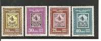 TurMi.Nr.1850-53// -  TÜRKEI -1963, 100 Jahre Türk. Marken ** - Unused Stamps