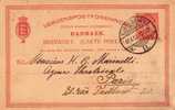 DANEMARK ENTIER POSTAL - Postal Stationery