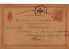 DANEMARK ENTIER POSTAL - Postal Stationery