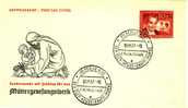 1957 Germany Berlin FDC "MUTTERGENESUNGSWERK " Semipostal Stamp - Autres & Non Classés