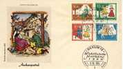 1965 Germany Berlin  CACHET FDC " Fairytales" With Complete Set Of 4 - Andere & Zonder Classificatie
