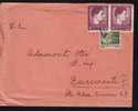 Inflation 1947  Cover Very Rare Franking 3 Stamps 15000 Lei,face Value!!! RRR - Cartas & Documentos