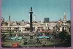 LONDON - Trafalgar Square. 1962 Vauxhall Victor FB Autobus Austin Taxi. J.A. Dixon N° 7356. Circulé 1970 - Trafalgar Square