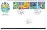 2001 GB FDC First Day Cover Weather  - Ref 473 - 2001-10 Ediciones Decimales