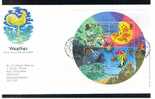 2001 GB FDC First Day Cover Weather Miniature Sheet  - Ref 473 - 2001-2010 Dezimalausgaben