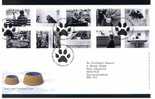2001 GB FDC First Day Cover Cats & Dogs Self Adhesive Stamps  - Ref 473 - 2001-2010. Decimale Uitgaven