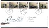 2001 GB FDC First Day Cover Occasions - Hallmarks  - Ref 473 - 2001-2010 Decimal Issues