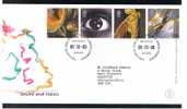 2000 GB FDC First Day Cover Millennium - Sound & Vision  - Ref 473 - 1991-2000 Decimal Issues