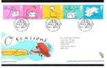 2004 GB FDC First Day Cover - Occasions - Entertaining Envelopes - Ref 474 - 2001-10 Ediciones Decimales